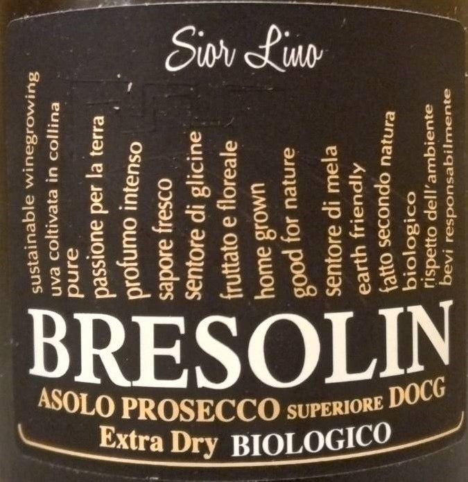 6 ASOLO PROSECCO EXTRA DRY DOCG SIOR LINO NV