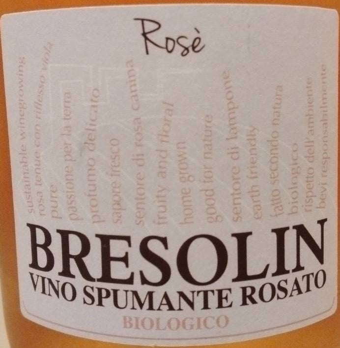 【6本セット】VINO　SPUMANTE　ROSATO　“ROSE”　NV